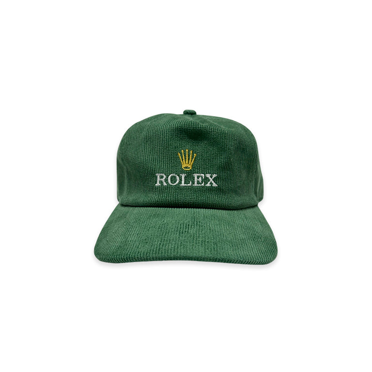 GREEN ♛ CORDUROY HAT